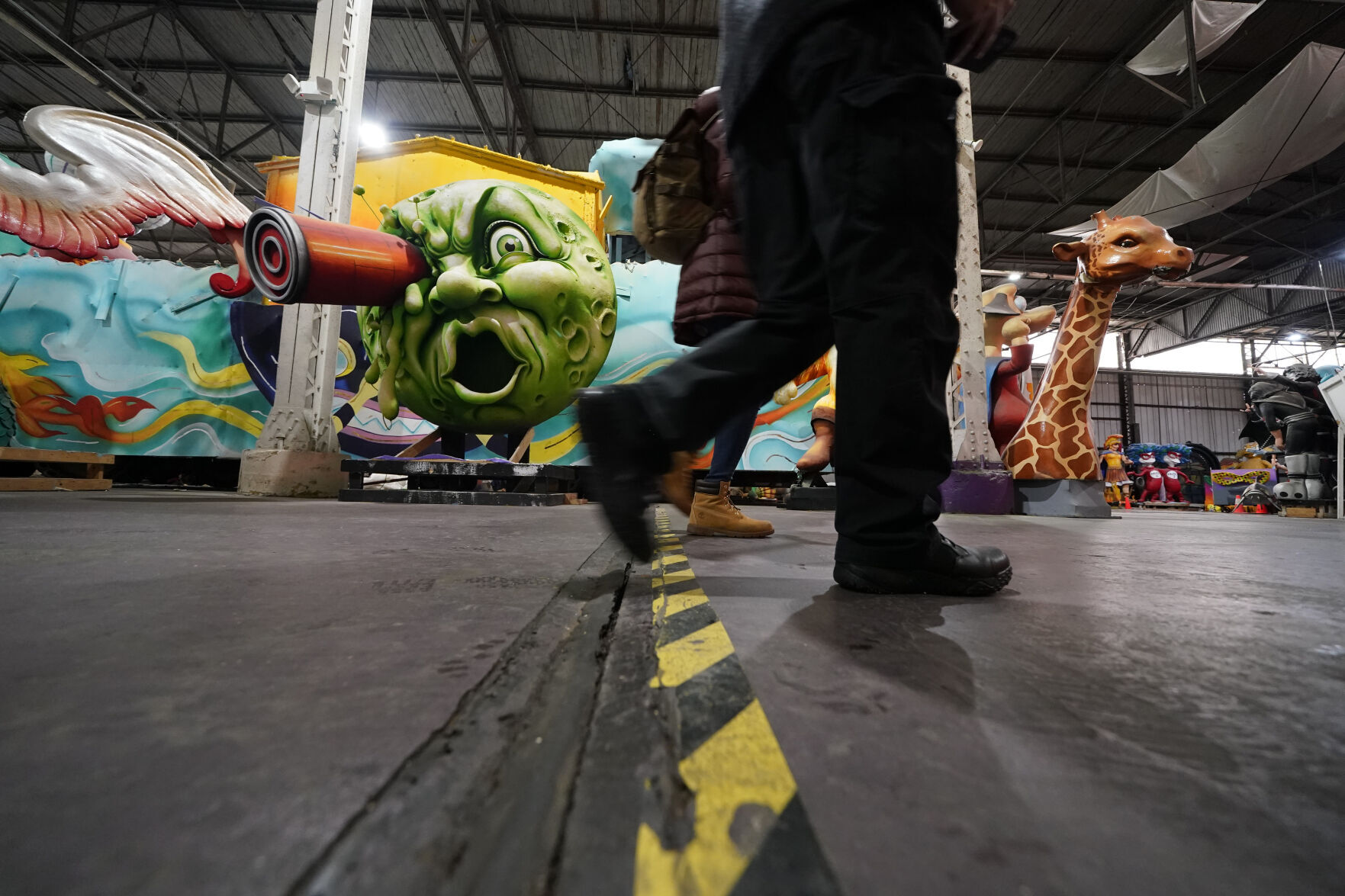 Virus Outbreak Mardi Gras